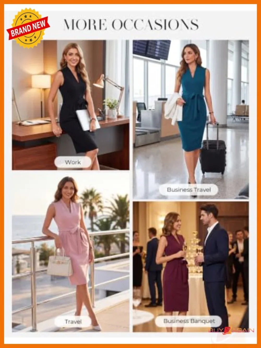 N/A sleeveless bodycon
